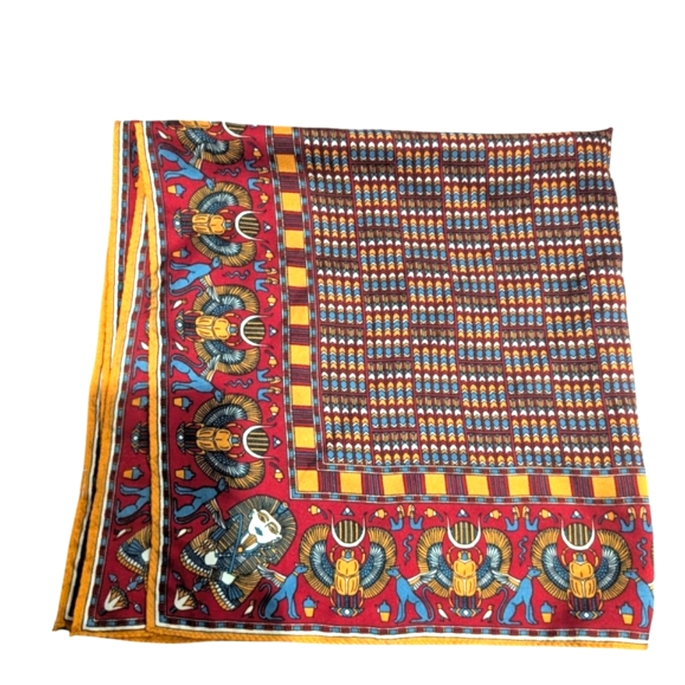 Multicolor Patterned Scarf